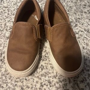 Toddler size 10, Children's Place brown slip ons